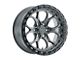 Weld Off-Road Ledge Six Satin Gunmetal 6-Lug Wheel; 20x9; 20mm Offset (21-24 F-150)