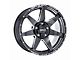 Weld Off-Road Retaliate Gloss Black Milled 5-Lug Wheel; 20x9; 20mm Offset (09-18 RAM 1500)