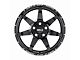 Weld Off-Road Retaliate Gloss Black Milled 5-Lug Wheel; 20x9; 20mm Offset (09-18 RAM 1500)