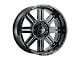 Weld Off-Road Chasm Gloss Black Milled 6-Lug Wheel; 18x9; 20mm Offset (19-23 Ranger)