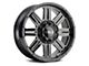 Weld Off-Road Chasm Gloss Black Milled Windows 6-Lug Wheel; 18x9; 0mm Offset (19-23 Ranger)