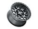 Weld Off-Road Cinch Satin Black with Gloss Black Ring 6-Lug Wheel; 17x9; -12mm Offset (21-24 Tahoe)