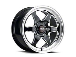 Weld Racing Ventura 6 Drag Gloss Black Milled 6-Lug Wheel; 17x10; 42mm Offset (04-08 F-150)