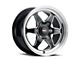 Weld Racing Ventura 6 Drag Gloss Black Milled 6-Lug Wheel; 20x7; 13mm Offset (04-08 F-150)