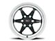 Weld Racing Ventura 6 Gloss Black Milled DIA 6-Lug Wheel; 20x9.5; 28mm Offset (09-14 F-150)