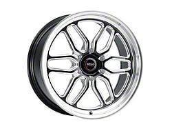 WELD Street Performance Laguna 6 Drag Gloss Black Milled 6-Lug Wheel; 20x10; 38mm Offset (21-25 F-150)