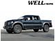 WELLvisors Off-Road Series Taped-on Window Visors Wind Deflectors; Front and Rear; Dark Tint (09-14 F-150 SuperCrew)