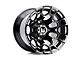 Wesrock Wheels Spur Gloss Black Milled 6-Lug Wheel; 20x10; -12mm Offset (04-08 F-150)