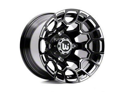 Wesrock Wheels Spur Gloss Black Milled 6-Lug Wheel; 20x10; -12mm Offset (09-14 F-150)