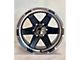 Wesrock Wheels BT-26 Satin Black Dark Tint 5-Lug Wheel; 18x9; 0mm Offset (09-18 RAM 1500)