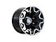 Wesrock Wheels Blaze Gloss Black Machined Silver Decorative Bolts 6-Lug Wheel; 20x10; -12mm Offset (14-18 Silverado 1500)