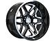 Wesrock Wheels Ranger Gloss Black Milled 6-Lug Wheel; 20x10; -12mm Offset (15-20 F-150)