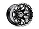 Wesrock Wheels Spur Gloss Black Milled 6-Lug Wheel; 20x10; -12mm Offset (15-20 Tahoe)