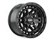 Wesrock Wheels BT-26 Black Machined Wheel; 18x9; 0mm Offset (94-01 RAM 1500)