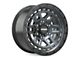 Wesrock Wheels BT-26 Anthracite with Black Simulated Beadlock Wheel; 18x9; 0mm Offset (05-11 Dakota)