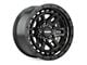 Wesrock Wheels BT-26 Satin Black Dark Tint 5-Lug Wheel; 17x8.5; -6mm Offset (87-90 Dakota)