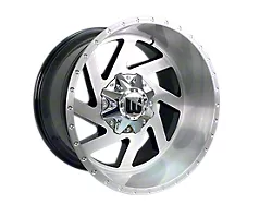 Western Wheels CACTUS Brush Face 8-Lug Wheel; 22x12; -44mm Offset (01-06 Silverado 2500 HD)