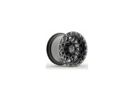 Western Wheels BOULDER Gloss Black with Milling Spokes and Spot 5-Lug Wheel; 20x10; -12mm Offset (02-08 RAM 1500, Excluding Mega Cab)