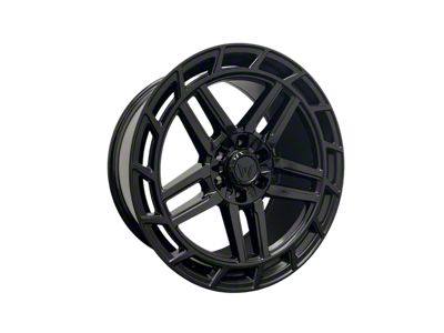 Western Wheels HC66 Gloss Black Face with Satin Black Lip 5-Lug Wheel; 22x10; 15mm Offset (02-08 RAM 1500, Excluding Mega Cab)