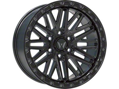 Western Wheels AL04 Black Machined Face Dark Tint 6-Lug Wheel; 20x10; -12mm Offset (04-08 F-150)