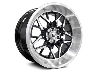 Western Wheels EDGE Brush Face 6-Lug Wheel; 22x12; -44mm Offset (07-13 Sierra 1500)