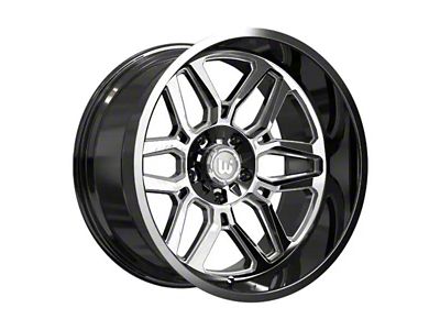 Western Wheels RANGER Brush Face 6-Lug Wheel; 22x12; -44mm Offset (07-13 Sierra 1500)