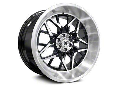 Western Wheels EDGE Brush Face 6-Lug Wheel; 22x12; -44mm Offset (07-13 Silverado 1500)