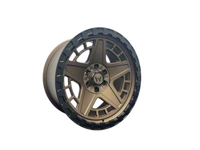 Western Wheels HU96 Satin Bronze Face 6-Lug Wheel; 20x10; -12mm Offset (07-14 Tahoe)