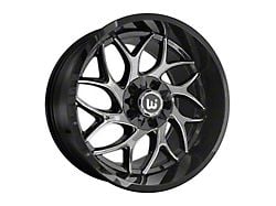 Western Wheels DUKE Brush Face 6-Lug Wheel; 20x10; -12mm Offset (14-18 Silverado 1500)