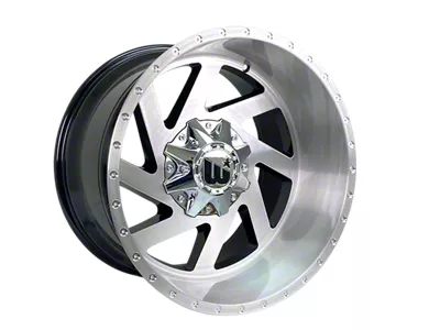 Western Wheels CACTUS Brush Face 8-Lug Wheel; 22x12; -44mm Offset (23-25 F-250 Super Duty)