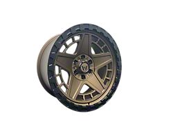 Western Wheels HU96 Satin Bronze Face 6-Lug Wheel; 20x10; -12mm Offset (19-25 RAM 1500)