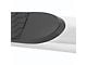 Platinum 4-Inch Oval Side Step Bars; Black (04-08 F-150 SuperCab)