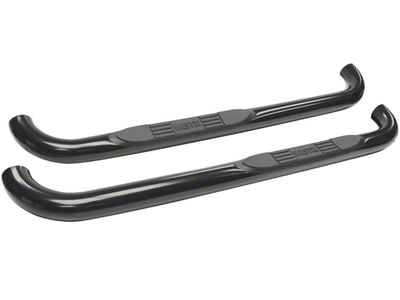 E-Series 3-Inch Nerf Side Step Bars; Black (04-08 F-150 Regular Cab)