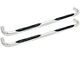 E-Series 3-Inch Nerf Side Step Bars; Stainless Steel (04-08 F-150 SuperCab)