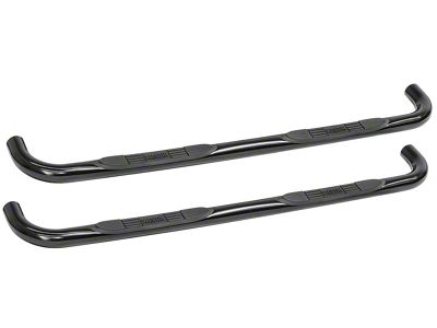 E-Series 3-Inch Nerf Side Step Bars; Black (04-08 F-150 SuperCab)