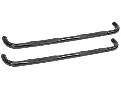 E-Series 3-Inch Nerf Side Step Bars; Black (09-14 F-150 SuperCab)