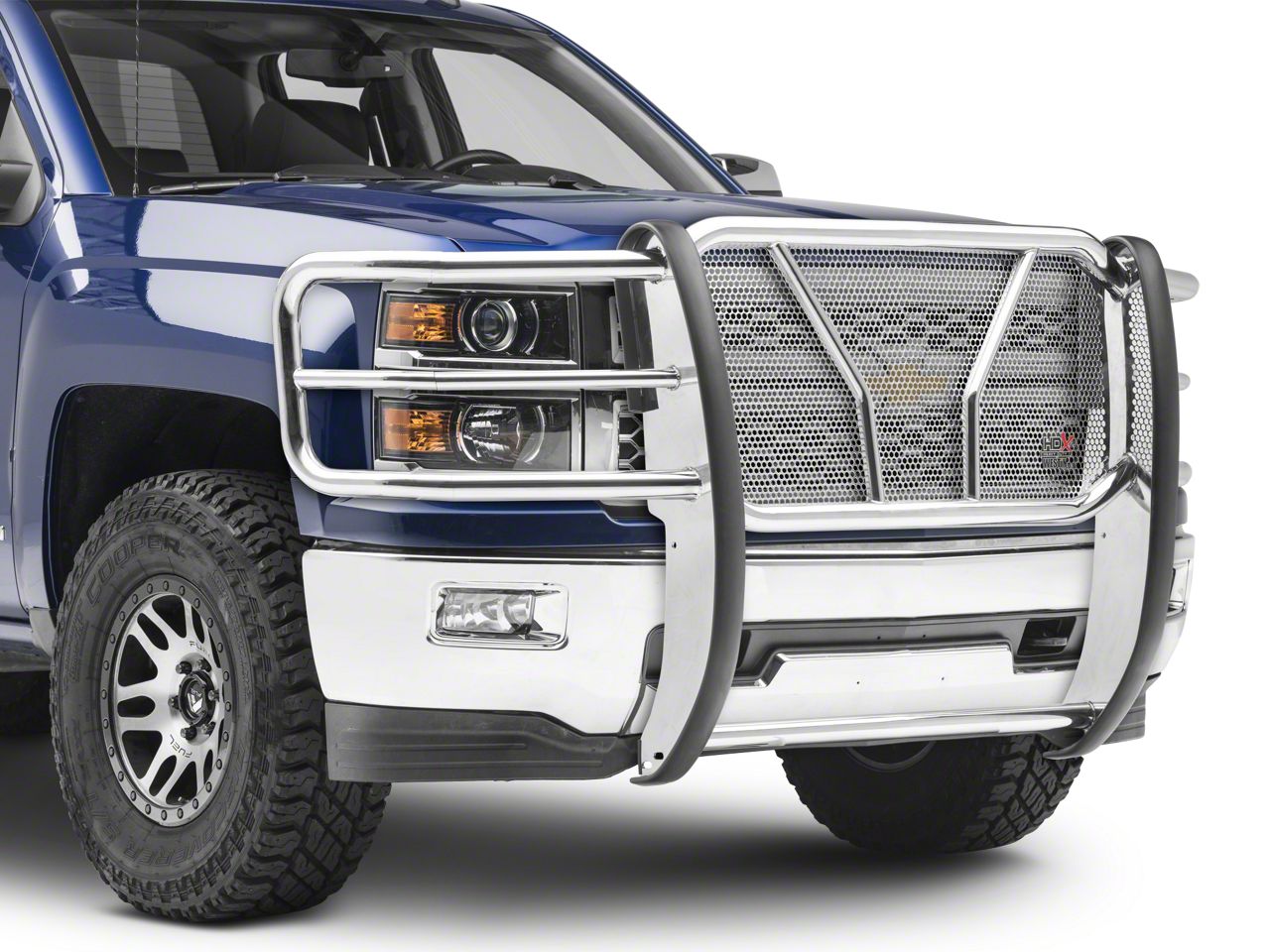 Westin Silverado 1500 HDX Grille Guard; Stainless Steel 57-3680 (14-15 ...