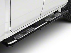 Westin Pro Traxx 4-Inch Oval Side Step Bars; Black (09-18 RAM 1500 Quad Cab, Crew Cab)