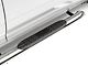 Pro Traxx 4-Inch Oval Side Step Bars; Stainless Steel (09-18 RAM 1500 Quad Cab, Crew Cab)