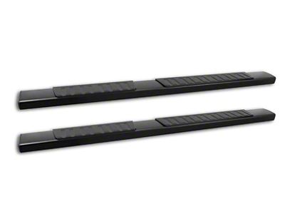 R7 Nerf Side Step Bars; Black (07-13 Sierra 1500 Extended Cab, Crew Cab)