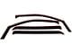 In-Channel Window Deflectors; Front and Rear; Smoke (09-18 RAM 1500 Crew Cab)