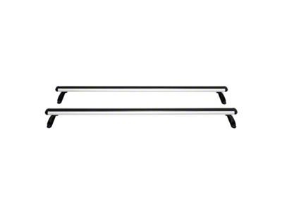 Westin Cross Bars for EXP Truck Cap Roof Rails; Silver; 51-Inch (Universal; Some Adaptation May Be Required)