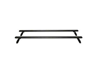 Westin Cross Bars for EXP Truck Cap Roof Rails; Black; 43-Inch (Universal; Some Adaptation May Be Required)