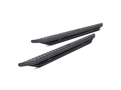Westin Outlaw Nerf Side Step Bars; Textured Black (14-18 Sierra 1500 Double Cab)