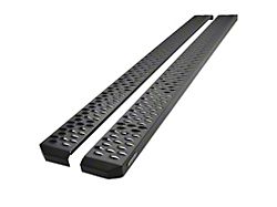 Westin 79-Inch Grate Steps Running Boards; Textured Black (01-06 Sierra 3500 HD Extended Cab)