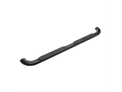 Platinum 4-Inch Oval Side Step Bars; Black (11-16 F-250 Super Duty SuperCrew)