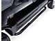 Platinum 4-Inch Oval Side Step Bars; Black (11-16 F-250 Super Duty SuperCrew)