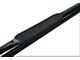 Platinum 4-Inch Oval Side Step Bars; Black (11-16 F-250 Super Duty SuperCrew)