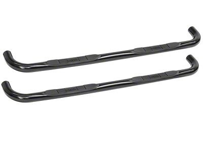 E-Series 3-Inch Nerf Side Step Bars; Black (11-16 F-250 Super Duty SuperCab)