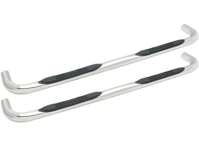 E-Series 3-Inch Nerf Side Step Bars; Stainless Steel (11-16 F-250 Super Duty SuperCrew)